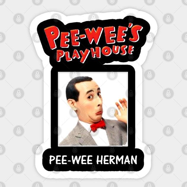 Pee Wee's Playhouse Fun Sticker by Nickoliver